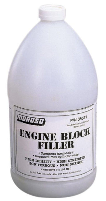 compare product Moroso Engine Block Filler - Case (Four 1 Gallon Containers)