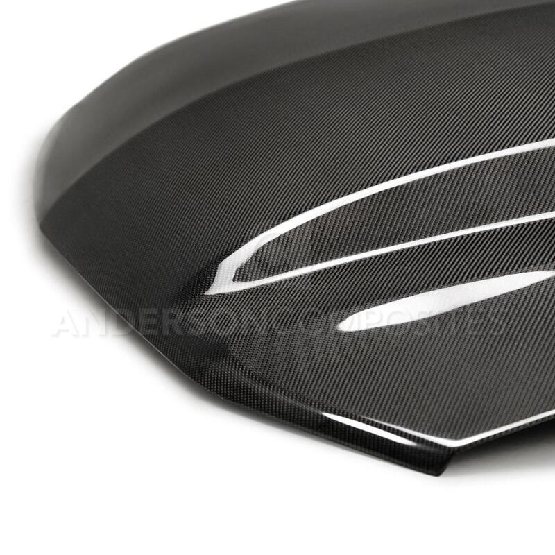 Anderson Composites 10 - 12 Ford Mustang Type - CJ 3in Carbon Fiber Cowl Hood - My Store