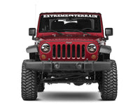 Raxiom 97 - 18 Jeep Wrangler TJ/JK Axial Series LED Daymaker Headlights - Black Housing (Clear Lens) - My Store