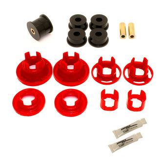 compare product BMR 10-11 5th Gen Camaro Street Version Rear Cradle Bushing Kit (BK001 BK016) - Black/Red