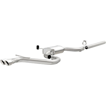 compare product MagnaFlow Sys C/B 2015 Volkswagen Golf 1.8L 2.5in SS Dual Driver Side Exit Polished 3 Tip