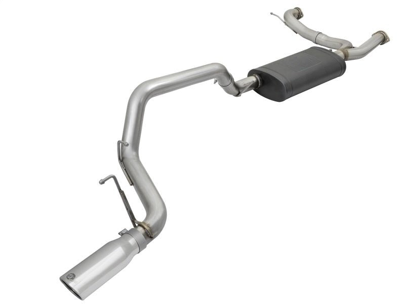 aFe MACHForce XP 3in 304 - SS Exhaust Cat - Back 10 - 17 Nissan Patrol (Y62) V8 - 5.6L HO w/ Polished Tip - My Store