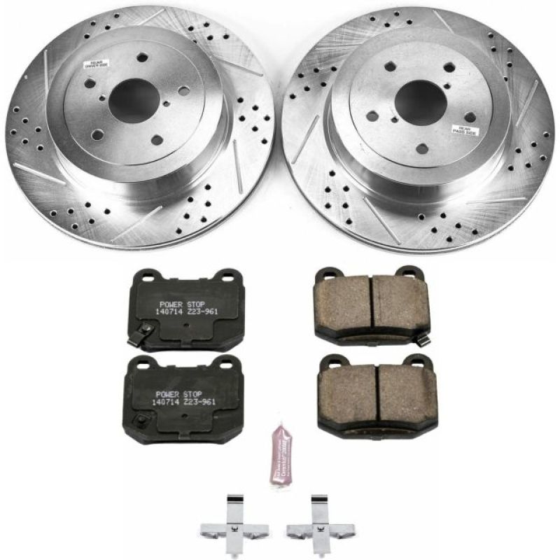Power Stop 05 - 07 Subaru Impreza Rear Z23 Evolution Sport Brake Kit - My Store