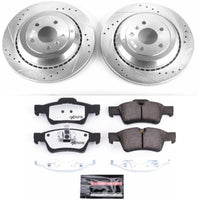 Power Stop 05 - 06 Mercedes - Benz G55 AMG Rear Z26 Street Warrior Brake Kit - My Store