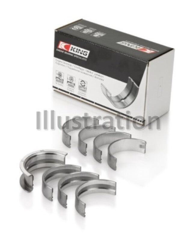 King Engine Bearings Chrysler Caravan 201Ci V6 Ohv (Size +0.25mm) Main Bearing Set - My Store