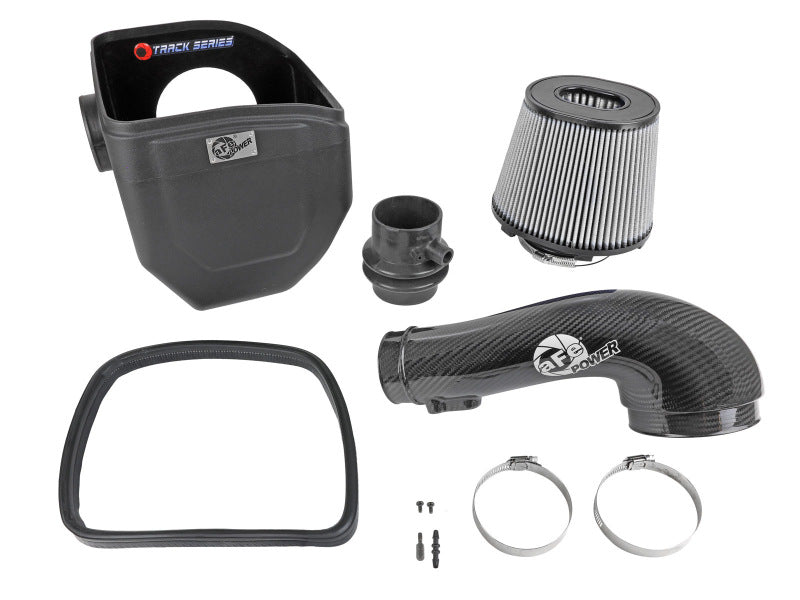 aFe 19 - 23 Nissan Patrol 4.8L L6 Track Series Carbon Fiber Intake System w/Pro DRY S Filter - My Store