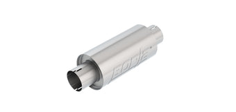 compare product Borla Universal Resonator Option 2.75in Center/Center 5in Round x 10in - Notched Neck