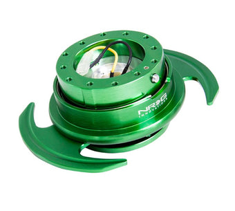 compare product NRG Quick Release Kit Gen 3.0 - Green Body / Green Ring w/Handles
