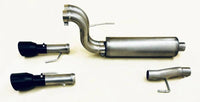 Gibson 2024 Ford F150 5.0L Black Elite Stainless Steel Split Rear Exhaust - My Store