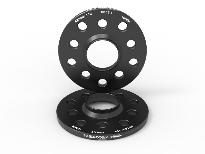 aFe CONTROL Billet Aluminum Wheel Spacers 5x100/112 CB57.1 10mm - Volkswagen/Audi - My Store