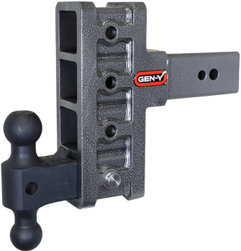 compare product Gen-Y Mega Duty 3in Shank 6in Offset Drop 3.5K TW 32K Hitch w/GH-0161 Dual-Ball