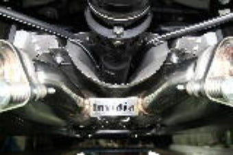compare product Invidia 13+ Lexus IS 250/IS 350 Q300 w/ Rolled Stainless Steel Tips Axle-Back Exhaust