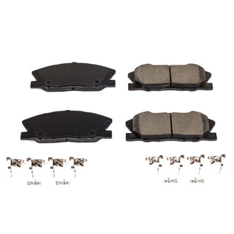 compare product Power Stop 2018 Dodge Challenger Front Z17 Evolution Ceramic Brake Pads w/Hardware