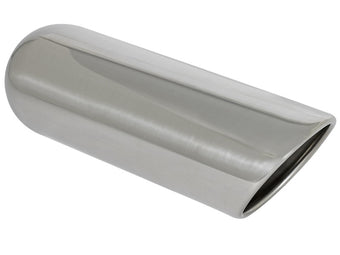 compare product aFe MACHForce XP Exhausts Tips SS-304 EXH Tip 3In x 4Out x 12L Sgl-Ang Weld On