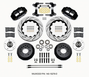 compare product Wilwood Narrow Superlite 6R Front Hub Kit 14.00in Drilled 82-92 Camaro//Firebird