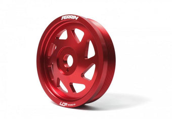 compare product PERRIN 93-14 Subaru Impreza (Incl. 02-14 WRX) / 04-21 STI Lightened Crank Pulley - Red