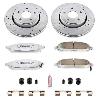 compare product Power Stop 06-10 Jeep Commander Front Z26 Street Warrior Brake Kit