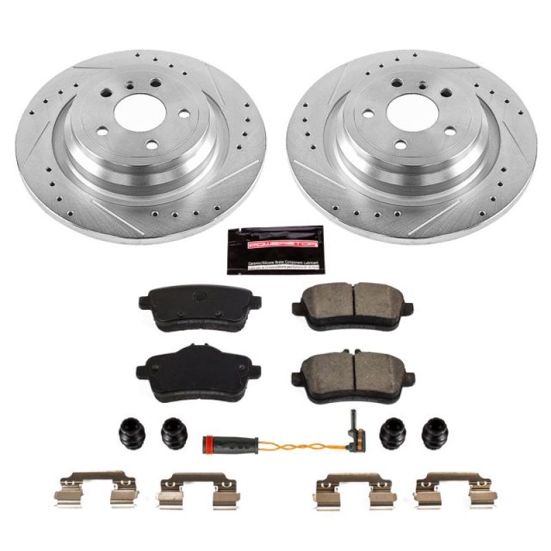 Power Stop 2016 Mercedes - Benz GLE300d Rear Z23 Evolution Sport Brake Kit - My Store