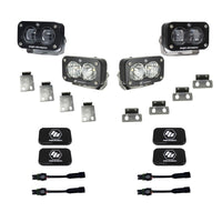 Baja Designs 21+ Ford Raptor/22+ Bronco S2 SAE Pro Fog Pocket Light Kit - My Store