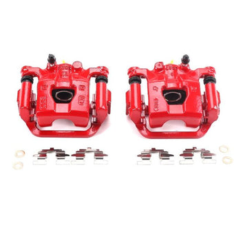compare product Power Stop 11-17 Nissan Juke Rear Red Calipers w/Brackets - Pair