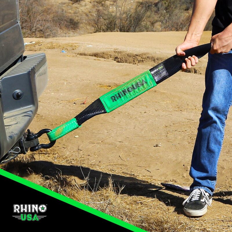 Rhino USA 20Ft Tow Strap/Hitch Combo - My Store