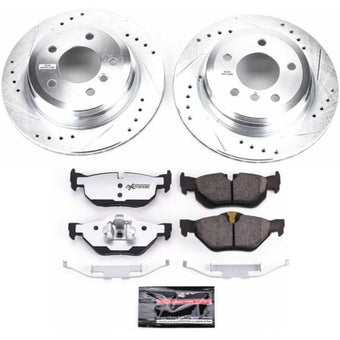 compare product Power Stop 07-10 BMW 328i Rear Z26 Street Warrior Brake Kit