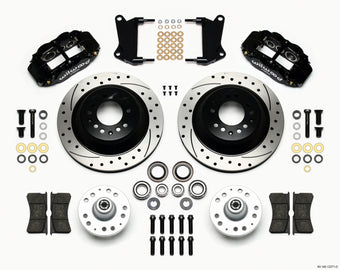 compare product Wilwood Narrow Superlite 6R Front Hub & 1PC Rtr Kit 12.88in Drilled 67-69 Camaro 64-72 Nova Chevelle
