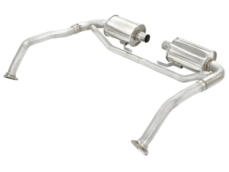 aFe MACHForce XP Exhaust Cat - Back 2in SS - 304 Cat - Back Exhaust for 05 - 08 Porsche Boxster S (987.1) H6 - My Store
