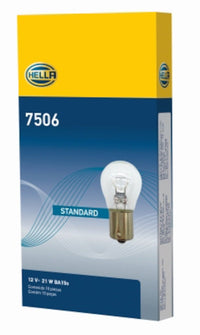 Hella Bulb 7506 12V 21W BA15s S8 - My Store
