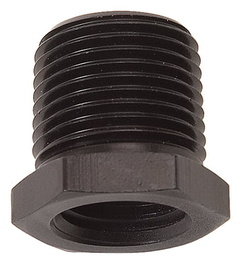 compare product Russell Performance 3/8in Male to 1/4in Female Pipe Bushing Reducer (Black)