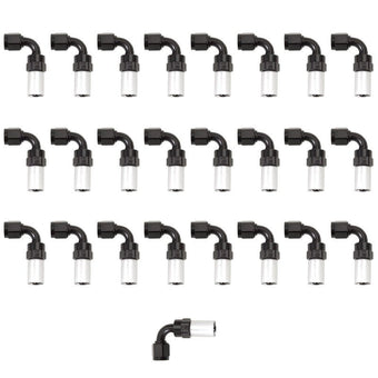 compare product Russell Performance -6 AN Proclassic Crimp 90 Degree End (O.D. 0.600) (Qty. 25)