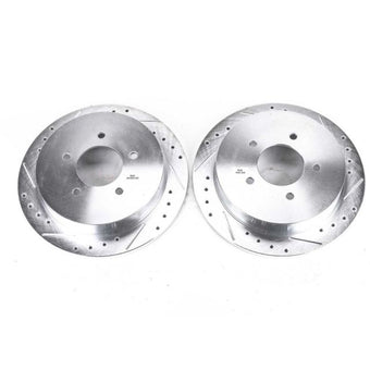 compare product Power Stop 97-00 Ford Expedition Rear Evolution Drilled & Slotted Rotors - Pair