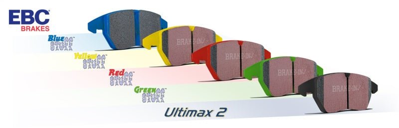EBC 12+ Ford Focus 2.0 Turbo ST Ultimax2 Front Brake Pads - My Store