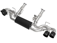 aFe MACH Force - Xp 2 - 1/2in 304SS Cat - Back 2020 Chevy Corvette (C8) 6.2L - Black Tip - My Store