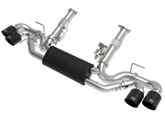 compare product aFe MACH Force-Xp 2-1/2in 304SS Cat-Back 2020 Chevy Corvette (C8) 6.2L - Black Tip