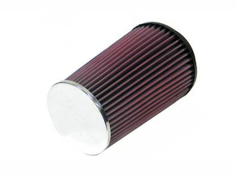 compare product K&N Universal Chrome Filter 4 inch FLG / 5 3/8 inch Bottom / 4 1/2  inch Top / 8 inch Height