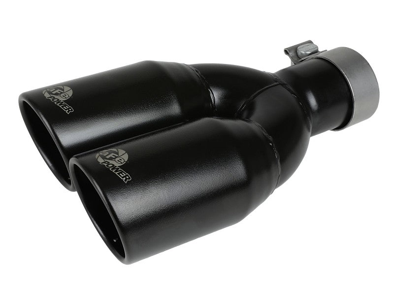 aFe Vulcan Series 2.5in 304 SS Axle - Back Exhaust Black 07 - 18 Jeep Wrangler (JK) V6 - 3.6/3.8L - My Store