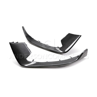 compare product Anderson Composites 15-20 Ford Mustang Shelby GT350 Carbon Fiber Bumper Inserts