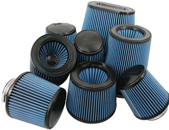 compare product Injen High Performance Air Filter - 3 Black Filter 5 Base / 4 7/8 Tall / 4 Top