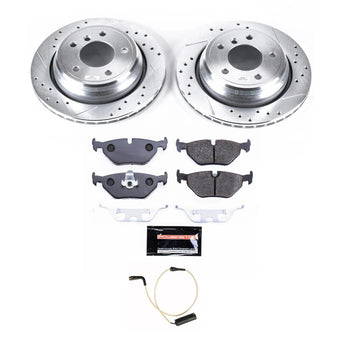 compare product Power Stop 97-03 BMW 540i Rear Track Day Brake Kit
