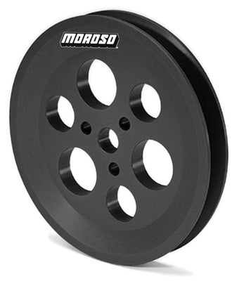 compare product Moroso Vacuum Pump V-Belt Pulley - OEM/Holley/Smog Pumps - 3 Bolt