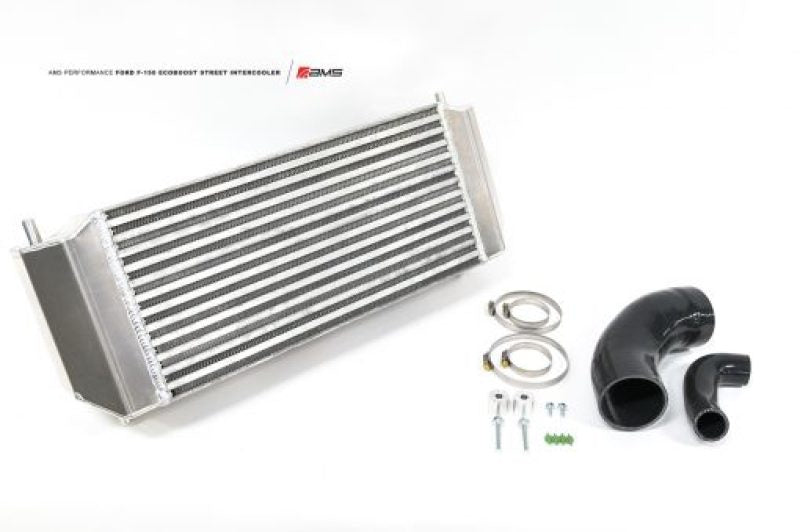 AMS Performance 2015+ Ford F - 150 2.7L/3.5L / 17 - 19 Ford Raptor 3.5L 5.5in Thick Intercooler Upgrade - My Store