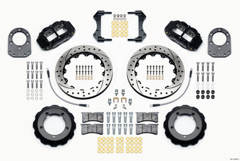 compare product Wilwood Narrow Superlite 4R Front Hat Kit 12.88in Drilled 66-75 Ford Bronco Dana 30/44 w/Lines