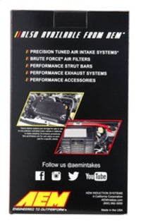 AEM 3.5 in Short Neck 9 in Element Filter - My Store