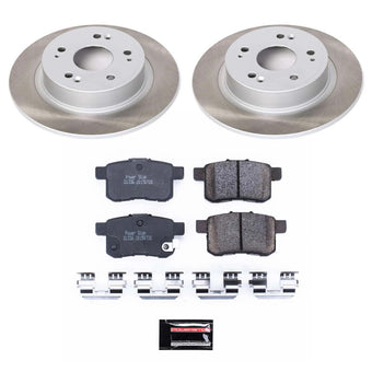 compare product Power Stop 08-10 Honda Accord Rear Semi-Coated Rotor Kit