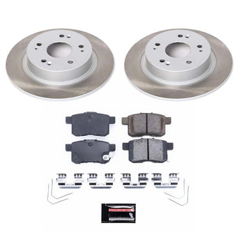 compare product Power Stop 11-17 Honda Accord Rear Semi-Coated Rotor Kit