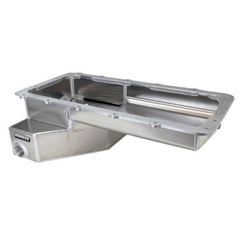 compare product Moroso Ford Coyote External Wet Sump Single -16AN Pickup Aluminum Oil Pan