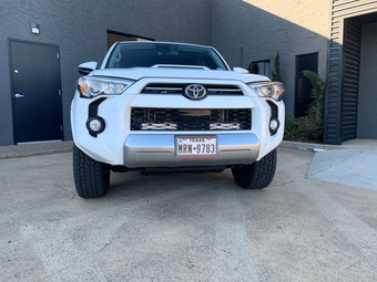 compare product Cali Raised 14-24 Toyota 4Runner 32In Hidden Grille LED Light Bar Brackets - One Combo Beam w/ Bar