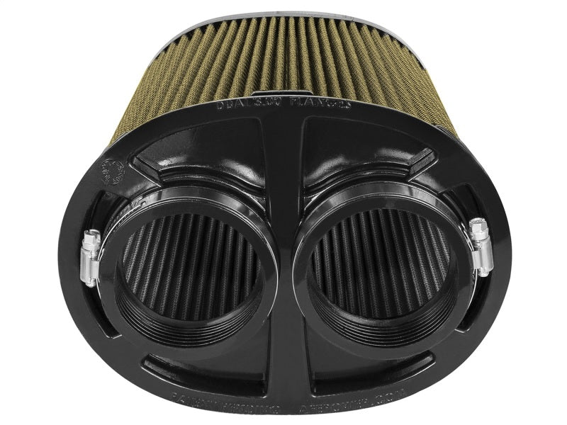 aFe Momentum Intake Rep Air Filter w/PG7 Media - 3in F (Dual) x (8.25x6.25)in B x (7.25x5)in T x 9in H - My Store