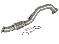 aFe Power Elite Twisted Steel 16 - 17 Honda Civic I4 - 1.5L (t) 2.5in Rear Down - Pipe Mid - Pipe - My Store